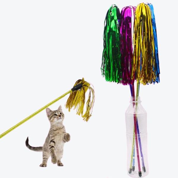 cat toys pet wand rainbow stripe with bells interactive training feather tease stick for kitten cats jouets pour chats
cat toys pet wand rainbow stripe with bells interactive training feather tease stick for kitten cats jouets pour chats