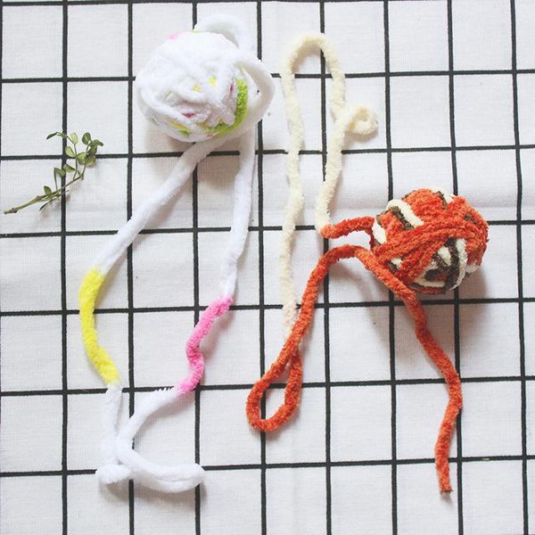 cat toys arrival 67cm wool ball toy pet dog kitten teaser playing catch rope weave chew rattling scratch
cat toys arrival 67cm wool ball toy pet dog kitten teaser playing catch rope weave chew rattling scratch