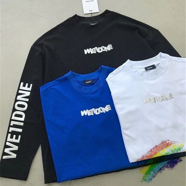 2021 new long sleeve we11done t-shirt women men 1:1 white black blue oversize welldone t shirts tees v43j
2021 new long sleeve we11done t-shirt women men 1:1 white black blue oversize welldone t shirts tees v43j