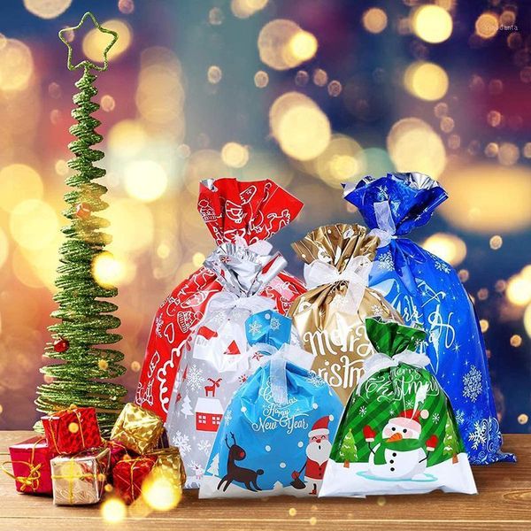 christmas decorations 24*32cm candy bag aluminum foil gift santa pattern drawstring packaging holiday decoration
christmas decorations 24*32cm candy bag aluminum foil gift santa pattern drawstring packaging holiday decoration