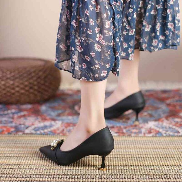 dress shoes female solid color thin arrow with shallow frizzy casual high heels 2292 zfkc, Black
dress shoes female solid color thin arrow with shallow frizzy casual high heels 2292 zfkc, Black