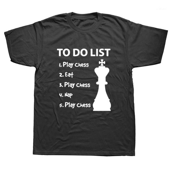 men's t-shirts to do list chess t shirts funny game birthday graphic fashion cotton short sleeve o-neck harajuku t-shirt, White;black
men's t-shirts to do list chess t shirts funny game birthday graphic fashion cotton short sleeve o-neck harajuku t-shirt, White;black
