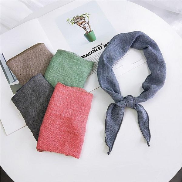 scarves arrived triangle small women girl boy scarf korean soft cotton linen parent-child headband hair band good quality wrap, Blue;gray
scarves arrived triangle small women girl boy scarf korean soft cotton linen parent-child headband hair band good quality wrap, Blue;gray