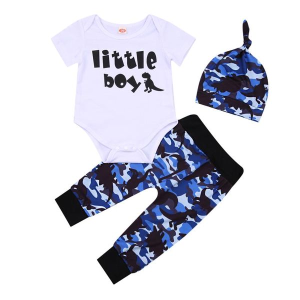 clothing sets baby boy's 3pcs romper set short sleeve triangle bodysuit with camouflage long pants and hat for summer, White
clothing sets baby boy's 3pcs romper set short sleeve triangle bodysuit with camouflage long pants and hat for summer, White