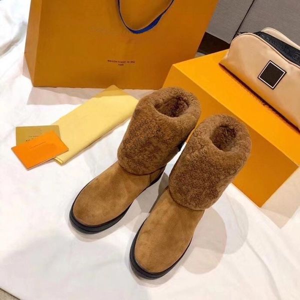 boots with winter women's shoes fashion thick bottom snow short tube waterproof non-slip plus velvet thickening, Black
boots with winter women's shoes fashion thick bottom snow short tube waterproof non-slip plus velvet thickening, Black