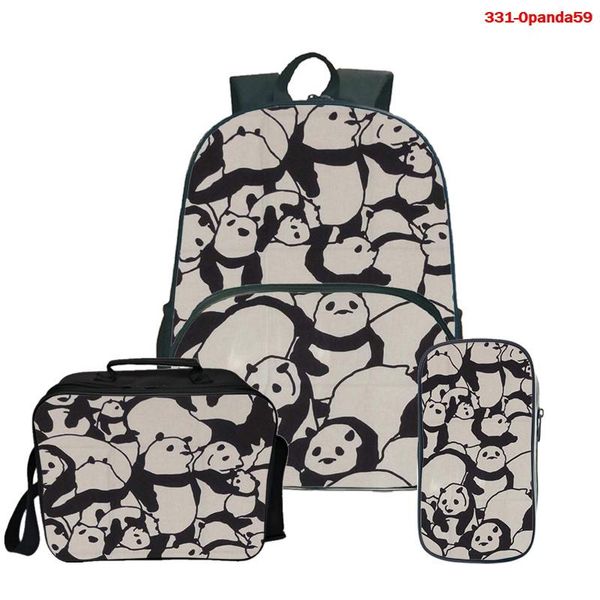 backpack kawaii panda print bag college bookbag mochila 3pcs/set teen girls boy 3d animal schoolbag pencil case
backpack kawaii panda print bag college bookbag mochila 3pcs/set teen girls boy 3d animal schoolbag pencil case