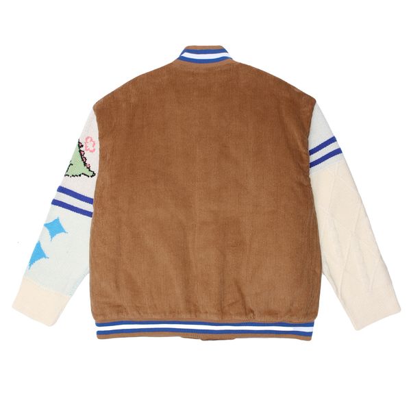 Mens 2021 New Patchwork Corduroy Parkas Jackets Streetwear Embroidery Baseball Coat Winter Harajuku Hip Hop Bomber Jacket F26W, Black
Mens 2021 New Patchwork Corduroy Parkas Jackets Streetwear Embroidery Baseball Coat Winter Harajuku Hip Hop Bomber Jacket F26W, Black