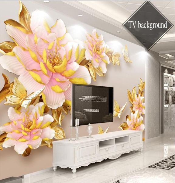 wallpapers cjsir custom po wallpaper stereo surfaces mural 3d relief simple fashion peony backdrop decorative wall painting
wallpapers cjsir custom po wallpaper stereo surfaces mural 3d relief simple fashion peony backdrop decorative wall painting