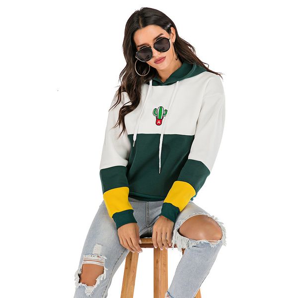 2021 cotton warm fur stitching embroidered stylish hooded sweatshirts autumn winter casual women pullovers harajuku hoodie 22e9, Black
2021 cotton warm fur stitching embroidered stylish hooded sweatshirts autumn winter casual women pullovers harajuku hoodie 22e9, Black