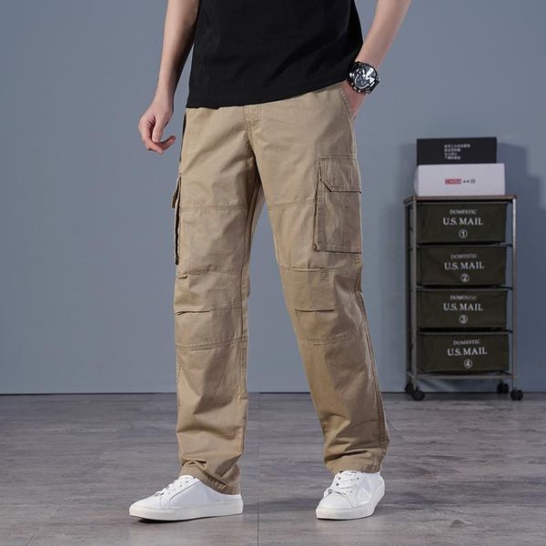 men's pants men outdoor military long trousers summer spring casual multi-pockets cargo cotton army tactical big size, Black
men's pants men outdoor military long trousers summer spring casual multi-pockets cargo cotton army tactical big size, Black