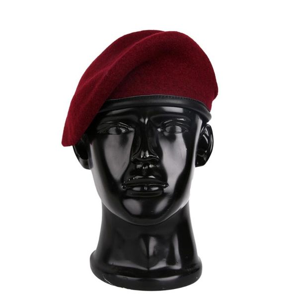 outdoor hats woolen cloth berets soldier caps military hat tactical equipment protect against the cold, Black;white
outdoor hats woolen cloth berets soldier caps military hat tactical equipment protect against the cold, Black;white