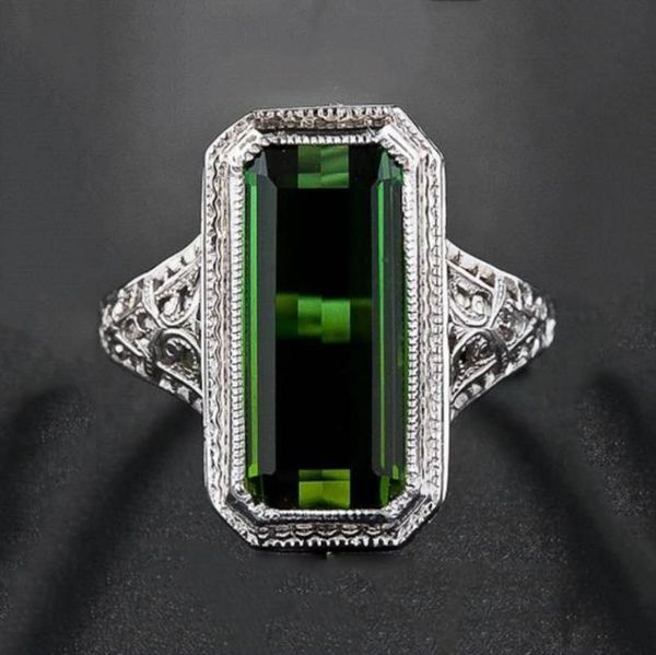 cluster rings large green stone for women wedding gift luxury jewelry silver color cubic zircon engagement femme anillos mujer, Golden;silver
cluster rings large green stone for women wedding gift luxury jewelry silver color cubic zircon engagement femme anillos mujer, Golden;silver