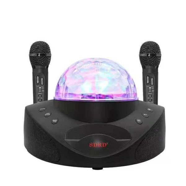 sdrd 308 wireless microphone bluetooth speaker mobile karaoke stereo black 20w playing music with bracket for phone tablet pc
sdrd 308 wireless microphone bluetooth speaker mobile karaoke stereo black 20w playing music with bracket for phone tablet pc