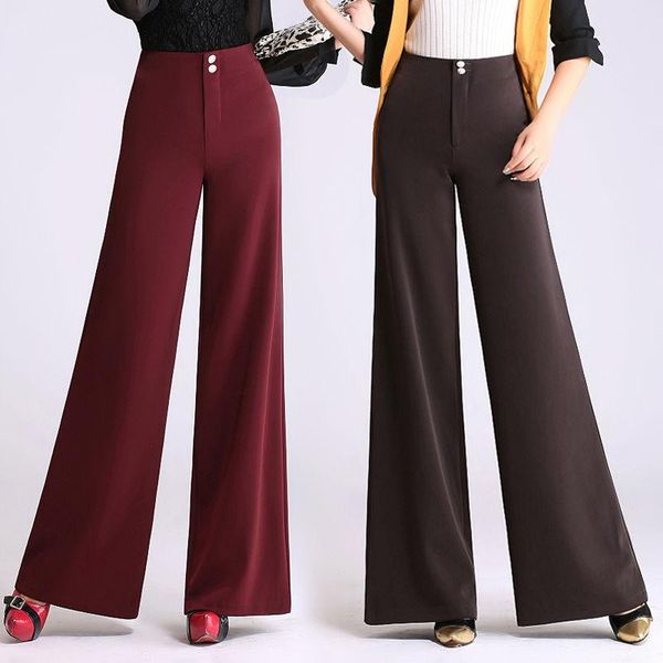 women's pants & capris autumn winter thicken oversized wide leg woman fashion vintage straight pant mom casual loose simple tro, Black;white
women's pants & capris autumn winter thicken oversized wide leg woman fashion vintage straight pant mom casual loose simple tro, Black;white