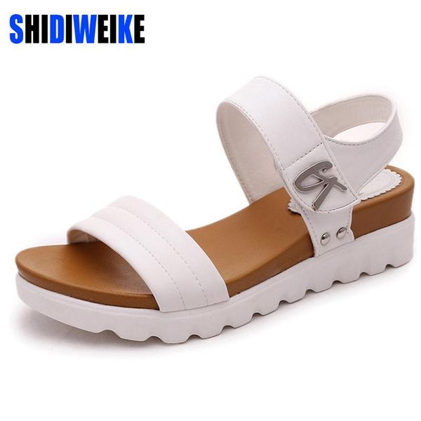 dress shoes thick soled sandals female summer students a slip with flat all-match muffin leisure korean tide women, Black
dress shoes thick soled sandals female summer students a slip with flat all-match muffin leisure korean tide women, Black
