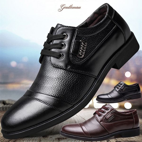 2020 new aufu shoes 7956 spring mens casual leather shoes 48 plus size lace up lychee leather shoes mens soft surface dad, Black
2020 new aufu shoes 7956 spring mens casual leather shoes 48 plus size lace up lychee leather shoes mens soft surface dad, Black