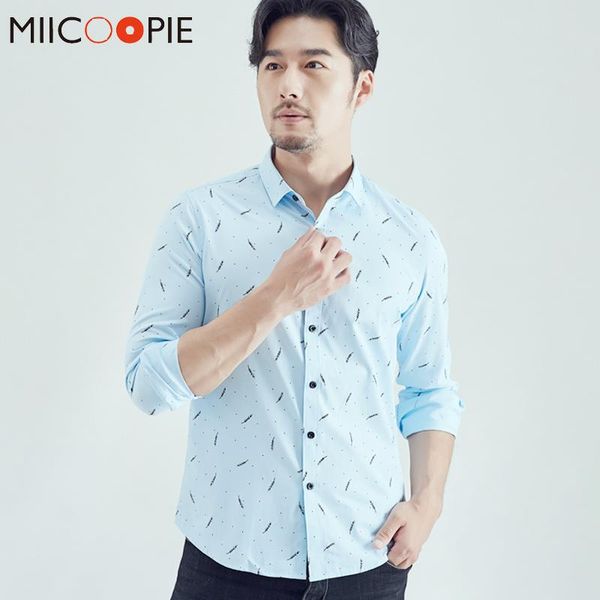men's casual shirts mens fashion cotton long sleeve shirt 2021 feather printed social business dress men office workwear chemise, White;black
men's casual shirts mens fashion cotton long sleeve shirt 2021 feather printed social business dress men office workwear chemise, White;black