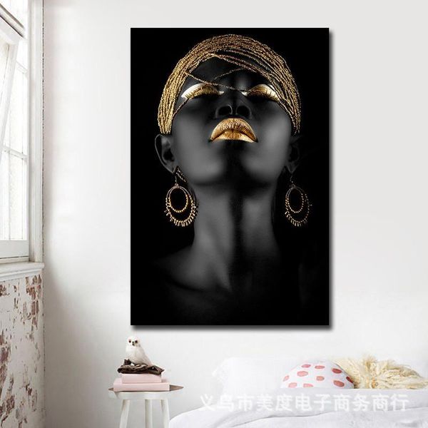 paintings modern art canvas painting african black woman posters and prints waterproof wall pictures for living room home decoration
paintings modern art canvas painting african black woman posters and prints waterproof wall pictures for living room home decoration