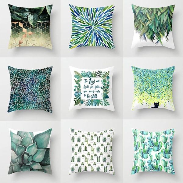 18" geometric green plant pillow case sofa polyester cushion cover home office simple modern home decoration pillowcase
18" geometric green plant pillow case sofa polyester cushion cover home office simple modern home decoration pillowcase