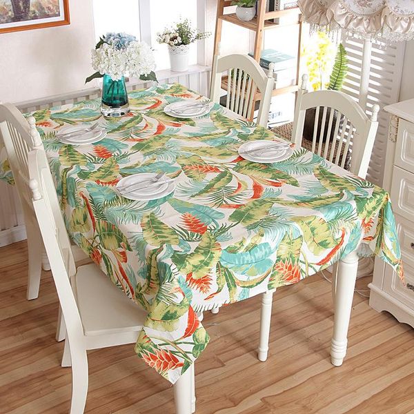 table cloth tropical plant tablecothes jacquard cover polyester rectangle decoration waterproof oilproof protector
table cloth tropical plant tablecothes jacquard cover polyester rectangle decoration waterproof oilproof protector