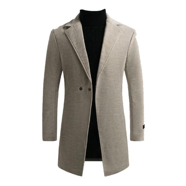 men's wool & blends winter style fashionable warm snowflake windbreaker coat brand clothing lined woolen overcoat male 10.17, Black
men's wool & blends winter style fashionable warm snowflake windbreaker coat brand clothing lined woolen overcoat male 10.17, Black