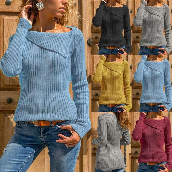 women's sweaters 2021 fall/winter european and american hedging mid-length sweater bottoming, White;black
women's sweaters 2021 fall/winter european and american hedging mid-length sweater bottoming, White;black