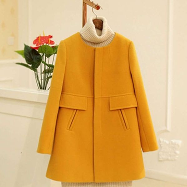 20212020 winter new korean slim and thickened a-line round neck woolen medium length tweed coat women's wear, Black
20212020 winter new korean slim and thickened a-line round neck woolen medium length tweed coat women's wear, Black