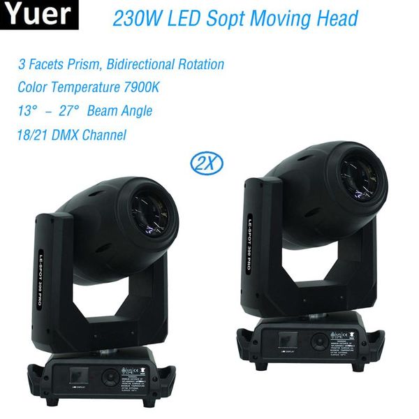effects 2pcs/lot high brightness dmx 512 control 230w led spot strobe moving head stage dj disco vocal concert bar light
effects 2pcs/lot high brightness dmx 512 control 230w led spot strobe moving head stage dj disco vocal concert bar light