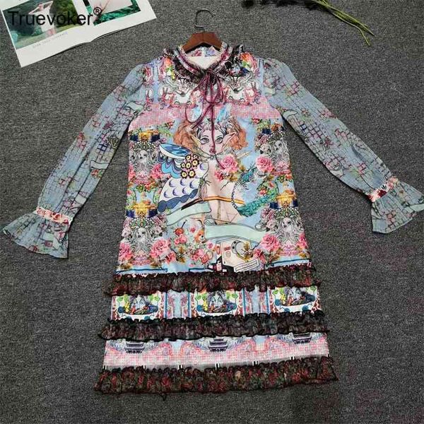 truevoker spring runway designer dres long sleeve print frill vintage mujer festa vestidos ruffles robe 210602, Black;gray
truevoker spring runway designer dres long sleeve print frill vintage mujer festa vestidos ruffles robe 210602, Black;gray