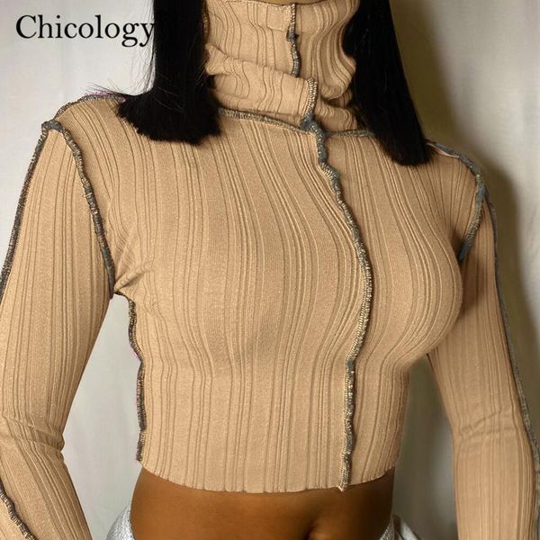 women's t-shirt chicology turtleneck long sleeve crop women knit autumn winter clothes 2021 fashion streetwear club tshirt tee, White
women's t-shirt chicology turtleneck long sleeve crop women knit autumn winter clothes 2021 fashion streetwear club tshirt tee, White