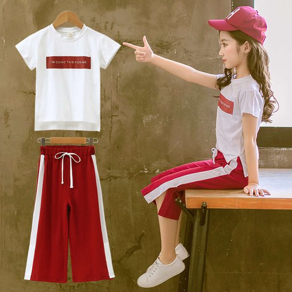 girls' summer dress 2021 new children's wear western style wide leg pants two piece fashion suit, White
girls' summer dress 2021 new children's wear western style wide leg pants two piece fashion suit, White
