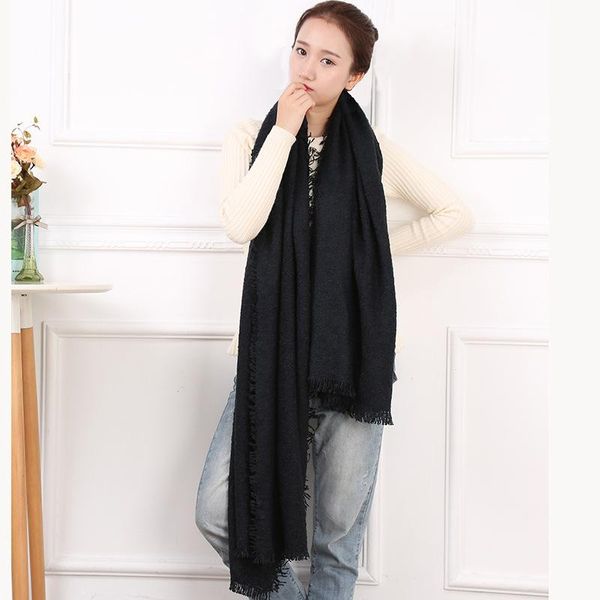 scarves 2021 winter women scarf fashion thicken solid shawls and wraps lady pashmina bandana female hijab oversize foulard head, Blue;gray
scarves 2021 winter women scarf fashion thicken solid shawls and wraps lady pashmina bandana female hijab oversize foulard head, Blue;gray