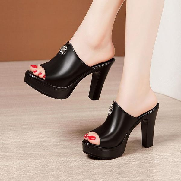 slippers plus size 32-43 split leather block high heels slides summer wedding shoes 2021 chunky peep toe platform women office, Black
slippers plus size 32-43 split leather block high heels slides summer wedding shoes 2021 chunky peep toe platform women office, Black