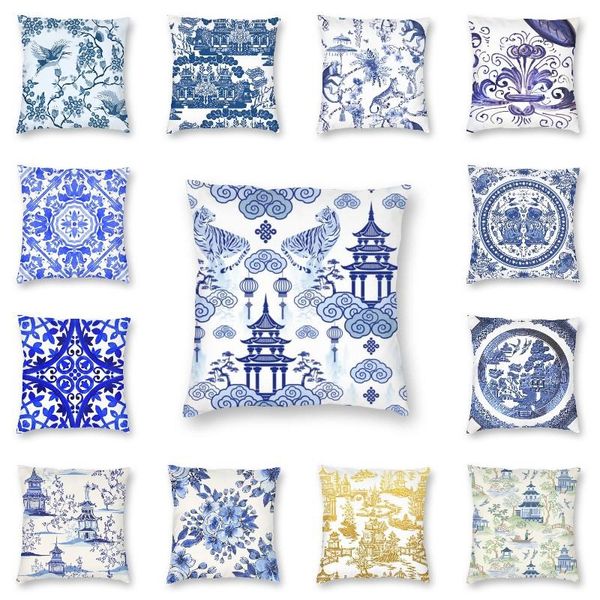 cushion/decorative pillow fashion multi blue tiger floral chinoiserie cushion cover soft chic pagoda throw case for sofa bedroom home decora
cushion/decorative pillow fashion multi blue tiger floral chinoiserie cushion cover soft chic pagoda throw case for sofa bedroom home decora