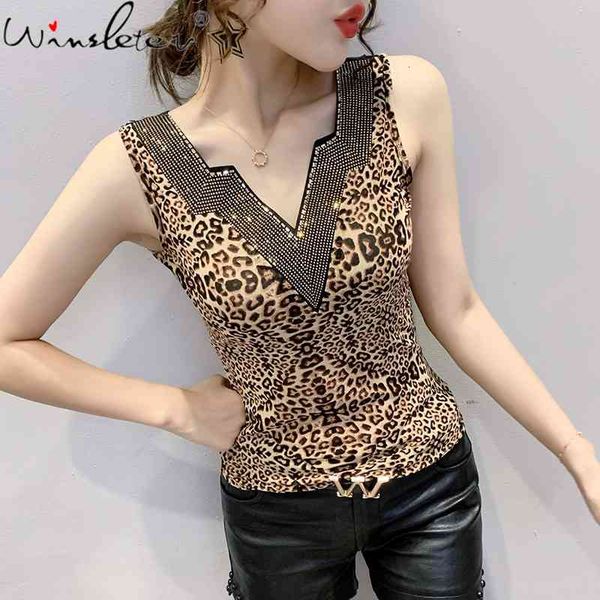 women's tanks & camis summer european clothes vest fashion v-neck leopard shiny diamonds women sleeveless bottoming shir, White
women's tanks & camis summer european clothes vest fashion v-neck leopard shiny diamonds women sleeveless bottoming shir, White