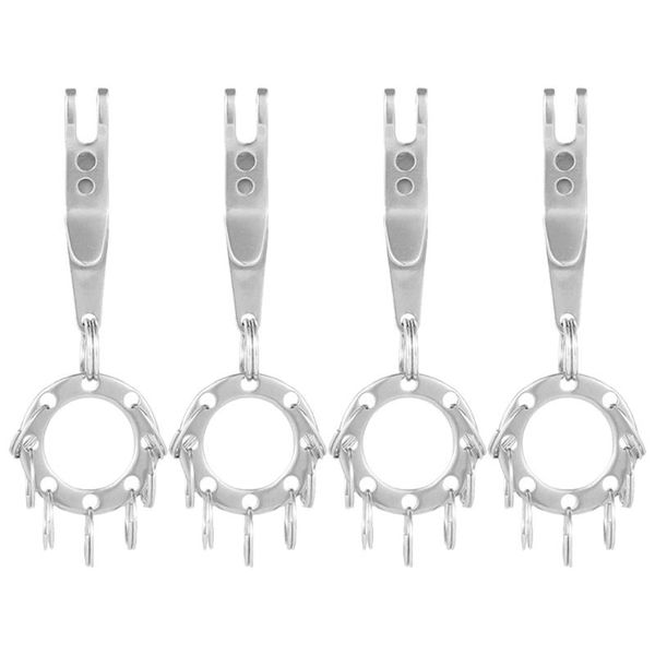 cords, slings and webbing 4pcs stainless steel suspension clips key chains climbing rings (silver)
cords, slings and webbing 4pcs stainless steel suspension clips key chains climbing rings (silver)