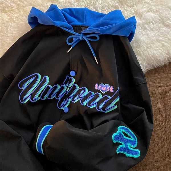 womens bomber jackets baseball fashion women anorak hip hop streetwear jackets female casual baseball uniform coats clothing 211109, Black;brown
womens bomber jackets baseball fashion women anorak hip hop streetwear jackets female casual baseball uniform coats clothing 211109, Black;brown