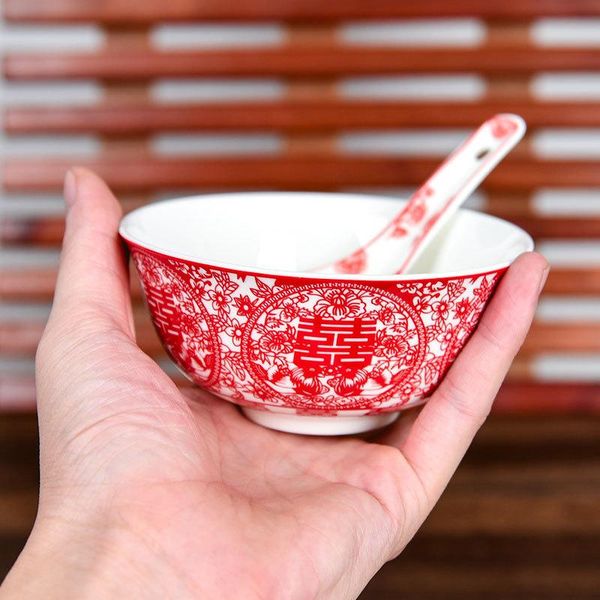 bowls chinese wedding couple ceramic set bowl with red spoons happy character gift box marriage celebration dinnerware
bowls chinese wedding couple ceramic set bowl with red spoons happy character gift box marriage celebration dinnerware