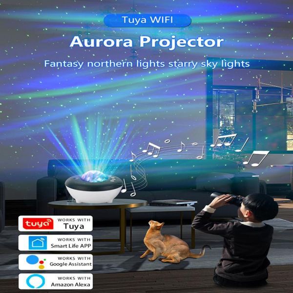 smart automation modules tuya aurora projector lamp rgb light home life/tuya app remote control works with alexa google assistant
smart automation modules tuya aurora projector lamp rgb light home life/tuya app remote control works with alexa google assistant