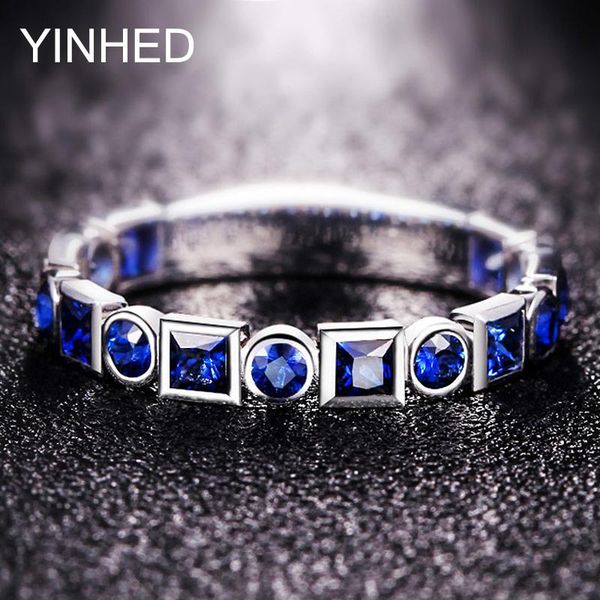 cluster rings yinhed simple single row blue crystal finger ring original 925 sterling silver wedding rngs for women birthday gift zr647, Golden;silver
cluster rings yinhed simple single row blue crystal finger ring original 925 sterling silver wedding rngs for women birthday gift zr647, Golden;silver