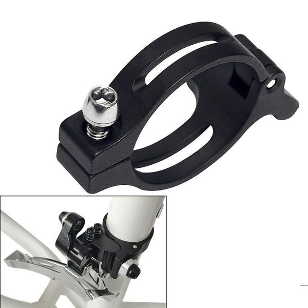 bike derailleurs durable 31.8/34.9mm front derailleur braze-on adapter clamp