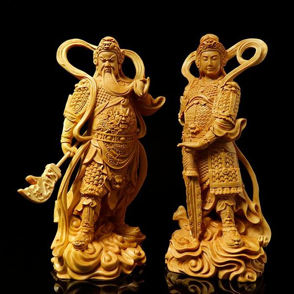 decorative objects & figurines 12/18cm exquisite guan gong jia lan wood statue bouddha bodhisattva ornaments around the guardian god door ho
decorative objects & figurines 12/18cm exquisite guan gong jia lan wood statue bouddha bodhisattva ornaments around the guardian god door ho