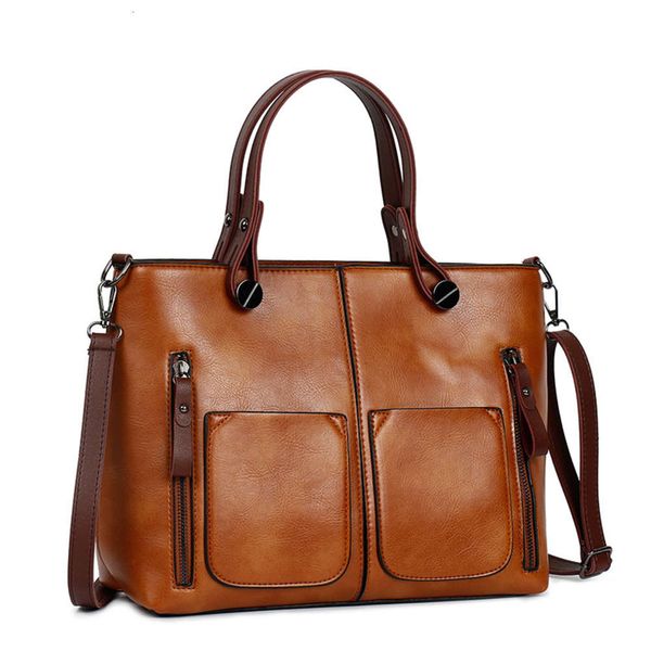 women's bag autumn and winter oil wax leather large single shoulder diagonal straddle portable killer
women's bag autumn and winter oil wax leather large single shoulder diagonal straddle portable killer