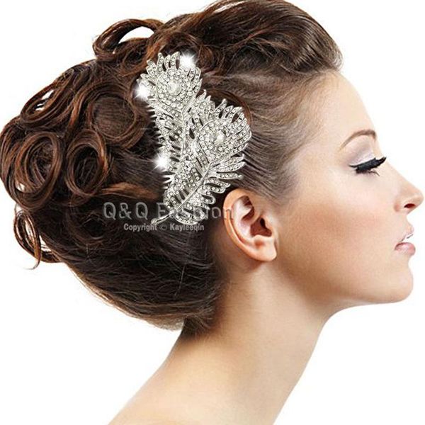 hair clips & barrettes diamante feather leaf silver plated bridal fascinator pin clip dress slide comb jewelry, Golden;silver
hair clips & barrettes diamante feather leaf silver plated bridal fascinator pin clip dress slide comb jewelry, Golden;silver