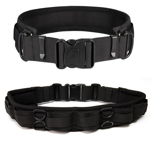 waist support tactical molle belt military army combat wargame cs equipment heavy duty waistband hunting bags tools carrier, Black;gray
waist support tactical molle belt military army combat wargame cs equipment heavy duty waistband hunting bags tools carrier, Black;gray