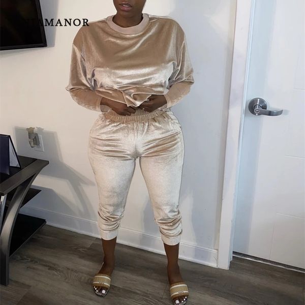 velvet matching sets lounge wear 2021 spring fall women clothes 2 two piece set long sleeve and pants d24db54, White
velvet matching sets lounge wear 2021 spring fall women clothes 2 two piece set long sleeve and pants d24db54, White