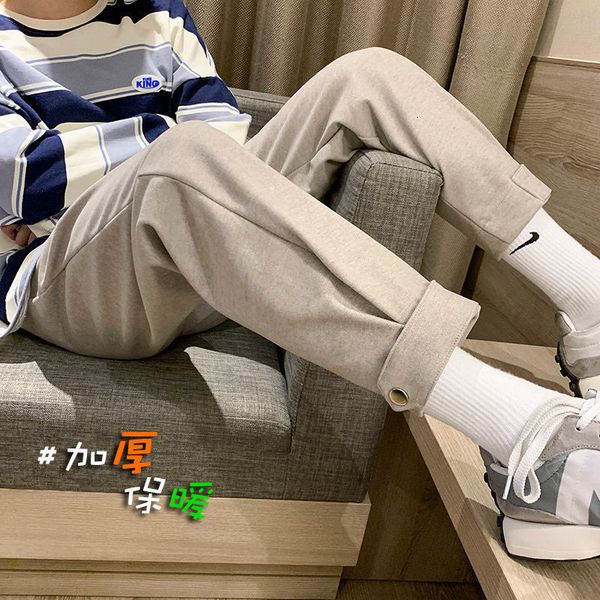 2021 new winter thick woolen men's warm fashion casual men streetwear hip-hop harem pants mens trousers m-2xl fq6v, Black
2021 new winter thick woolen men's warm fashion casual men streetwear hip-hop harem pants mens trousers m-2xl fq6v, Black
