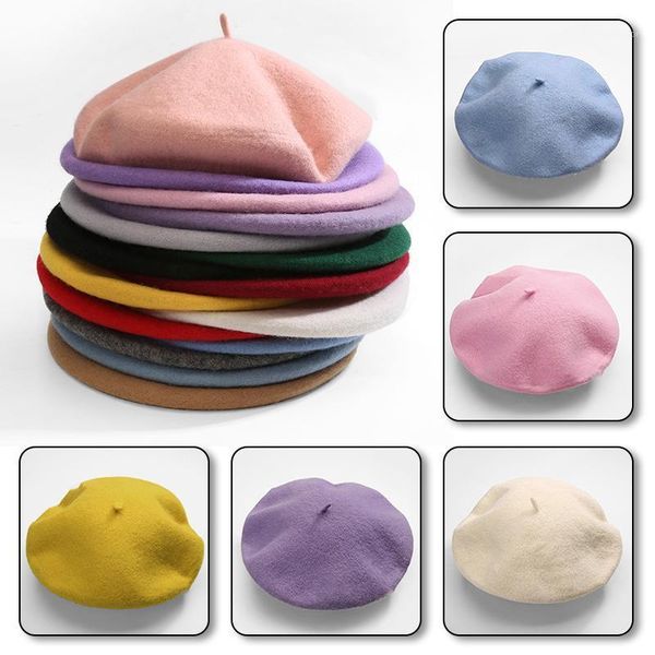 berets vintage plain beret cap beanie hat french style women girls wool warm winter femme hats caps street fashion elegant, Blue;gray
berets vintage plain beret cap beanie hat french style women girls wool warm winter femme hats caps street fashion elegant, Blue;gray