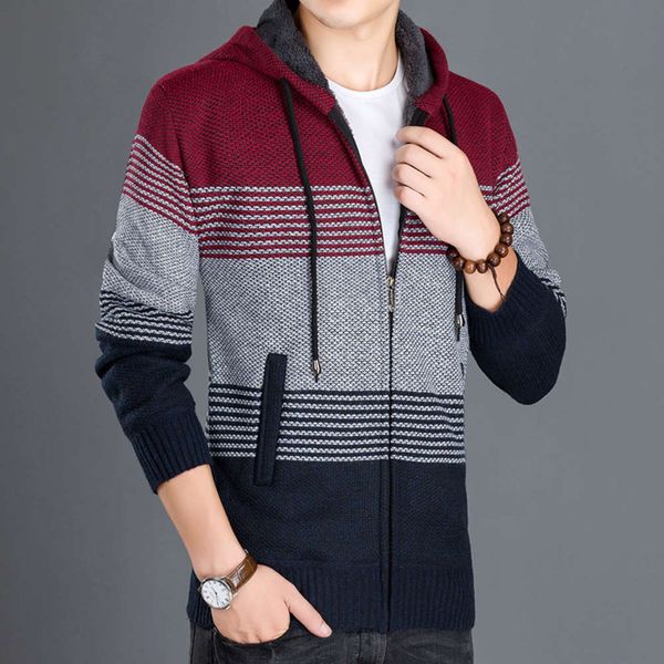 2021cardigan zipper autumn and winter thickened plush collar loose warm sweater coat men's wear, White;black
2021cardigan zipper autumn and winter thickened plush collar loose warm sweater coat men's wear, White;black