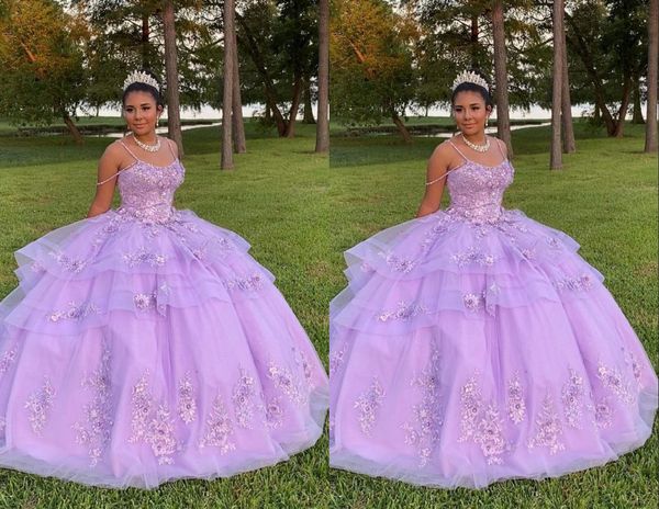 2022 fashion light purple boho quinceanera prom dresses with spaghetti straps 3d floral flowers patterned tulle lace formal evening party dr, Blue;red
2022 fashion light purple boho quinceanera prom dresses with spaghetti straps 3d floral flowers patterned tulle lace formal evening party dr, Blue;red